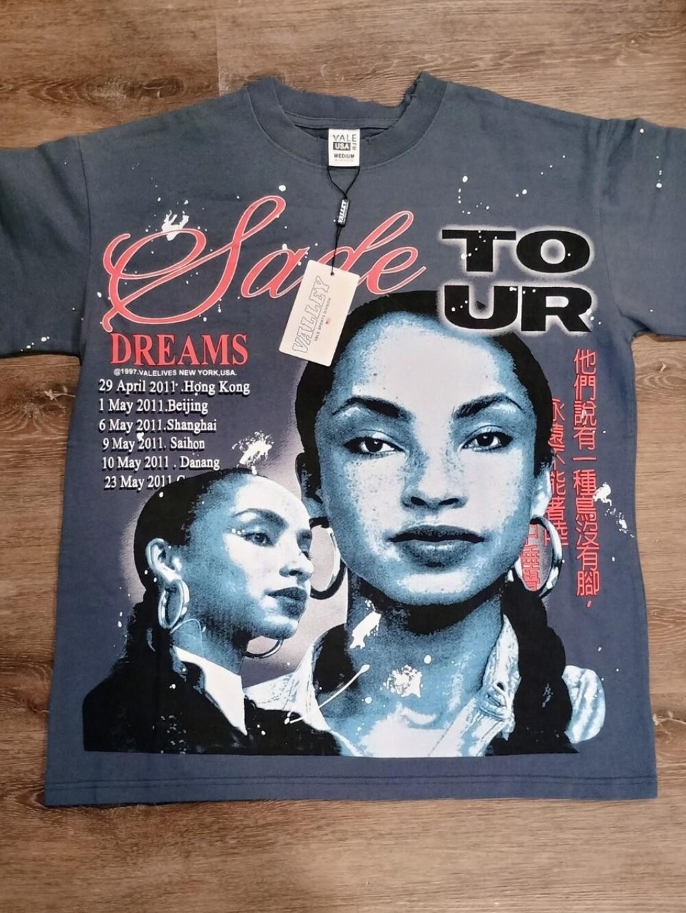Sade VALLEY DREAMS Official Tee Shirt